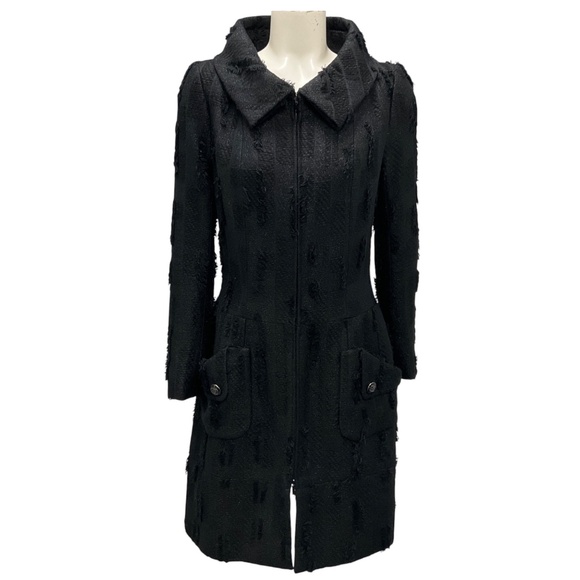 CHANEL BLACK 2015 FANTASY TWEED DRESS - Picture 1 of 7